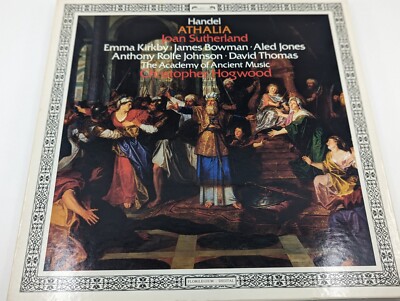 Handel ATHALIA HOGWOOD 2LP BOX Set L'oiseau CLASSICAL NM