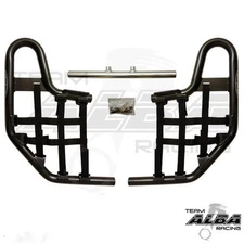 TRX 250EX 250X Honda   Nerf Bars  Alba Racing   Black bar Black nets  220 T1 BB