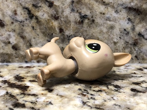 Littlest Pet Shop LPS #1-118 Ranger Greatpup Brown Great Dane Green Eyes - Picture 6 of 9