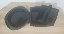 Nuwave Silicone Bakeware Square 8" Baking pan with Divider and 9" Round Pan