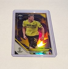 2021/22 Topps Chrome UEFA CL Purple/Gold Starball Steffen Tigges 