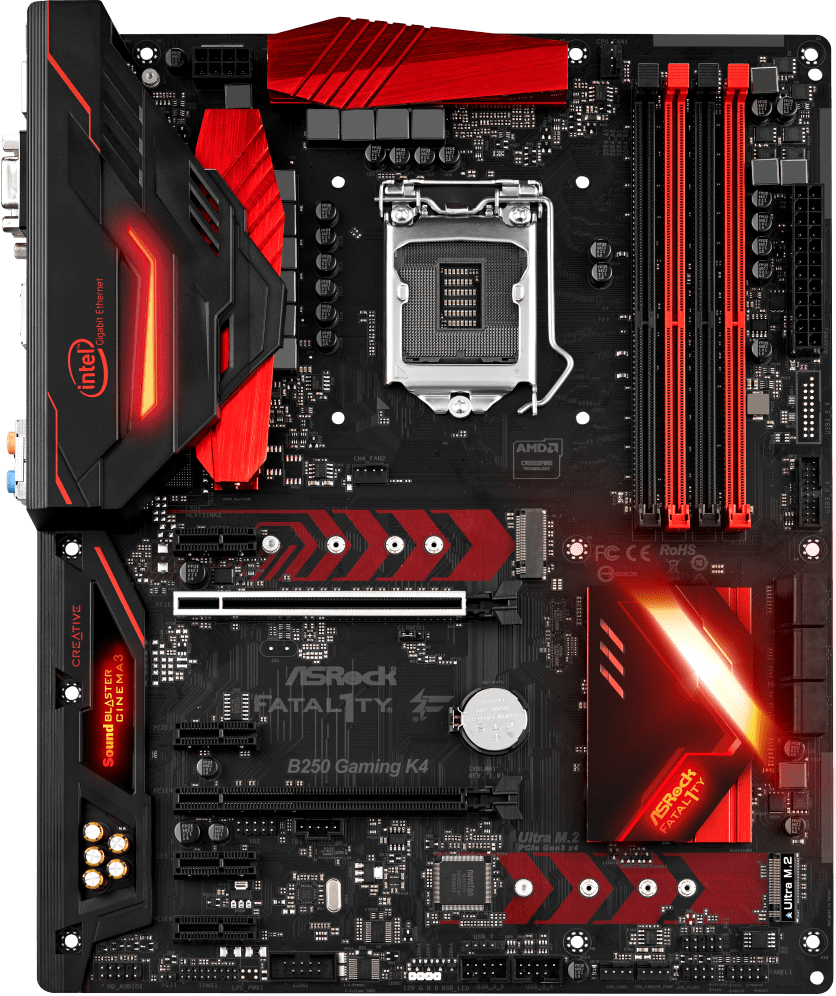 100% Tested FOR Asrock Fatal1ty B250 Gaming K4 Motherboard Z170