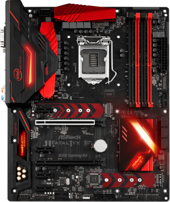 100% Tested FOR Asrock Fatal1ty B250 Gaming K4 Motherboard Z170 DDR4 64GB