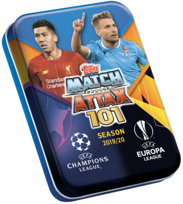 Topps Match Attax 101 - 2019/20 - 1x Mini Tin inkl.Limited Edition Motiv Firmino