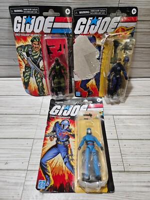 Cobra Commander Officer Stalker GI Joe Retro 3.75'' Action Figures 2021