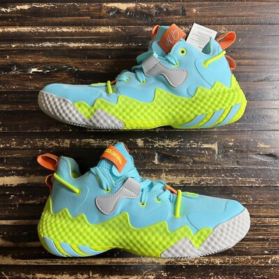 Adidas Harden Vol 6 Basketball Shoes Pulse Aqua / Yellow GV8703 Men\'s Size 5 s-l400.jpg main image 4