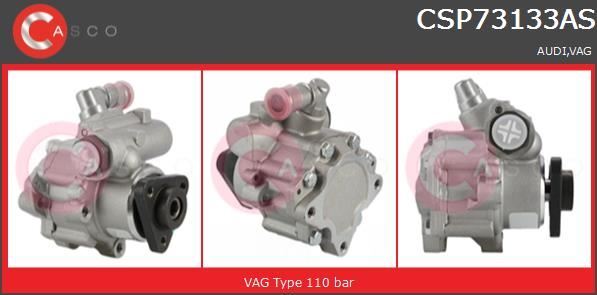 Pompe de direction assistée pour réparer le système hydraulique de l'Audi A6 C5 2.5 TDI