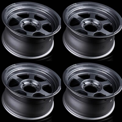 Volk TE37XT M-Spec 17x8.5-10 6x139 Gunmetal Forged SET for Tacoma 4Runner