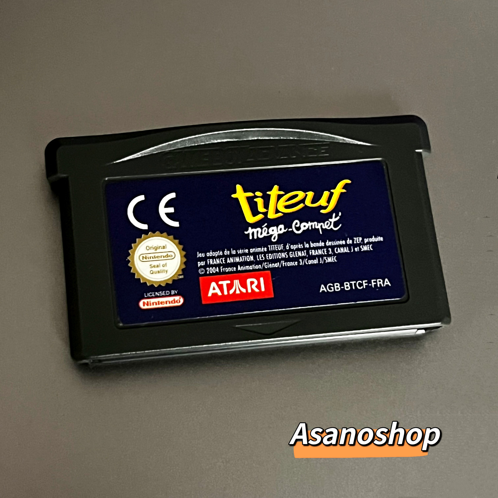 Titeuf méga compet  Game Boy Advance GBA - FRA