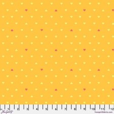 Free Spirit Tula Pink "Besties" Unconditional Love Buttercup By The Half Yard