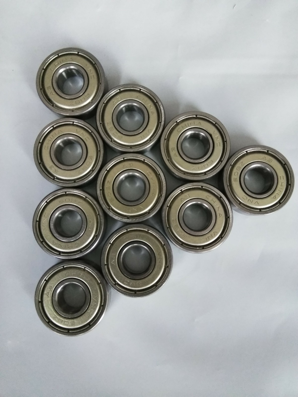 Ball Bearings 10 set Scooter, Skateboard Roller, Inline Skate, 608Z  by VNC