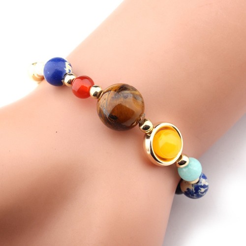 4mm-10mm Natural Gemstone Beaded Stretch Bracelet Crystal Healing Reiki Gifts - Picture 43 of 440