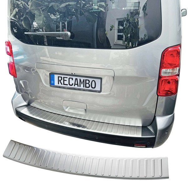 Ladekantenschutz Edelstahl Matt Passend FüR Opel Zafira Life | Bj Ab 2019>-image