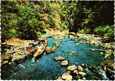 PC PHILIPPINES, SHOOTING THE RAPIDS, Modern Postcard (b60305)