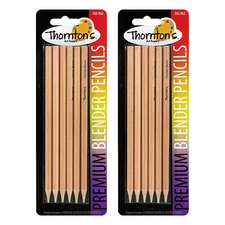 Thornton's Art Supply Colorless Blender Blending Pencils, Pack of 12