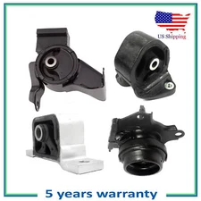 Set 4PCS Engine Motor & Transmission Mount Auto For 2003-2006 Honda Element 2.4L