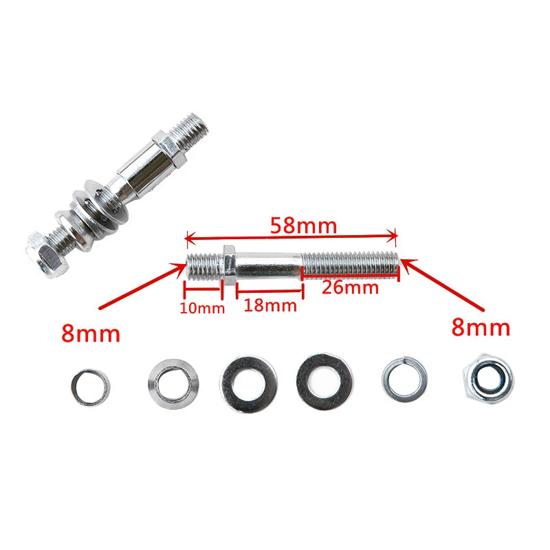 For Victory Ness Vegas Jackpot Motorcycle Side Mirrors Chrome Blade Rearview - Image 4 of 4