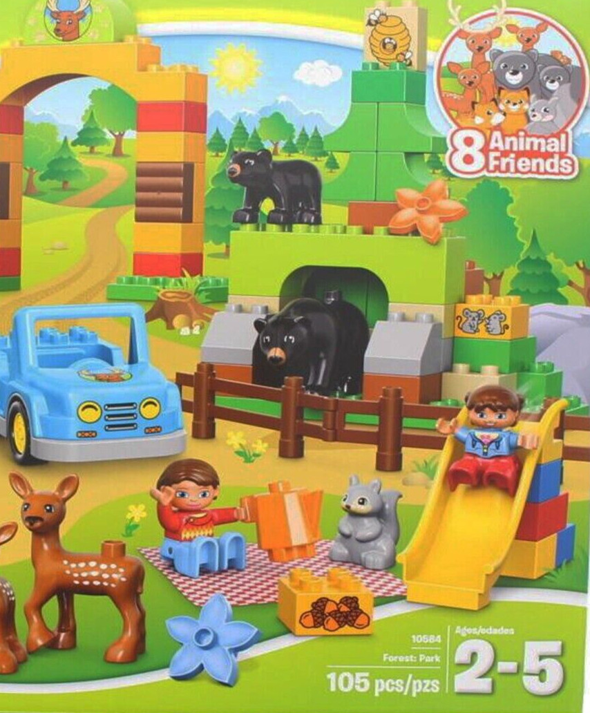 LEGO Duplo Town 10584 Park Forest Play Building Set
