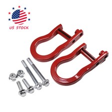 New Fits 2007-19 Chevrolet Silverado 1500 Gmc Sierra 1500 Red Tow Hooks 84192871