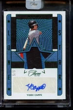 Panini Yiddi Cappe Patch Autograph /5 SSP