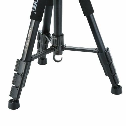 Zomei Q111 Professional Aluminum Tripod With Pan Head For DSLR Cameras & More