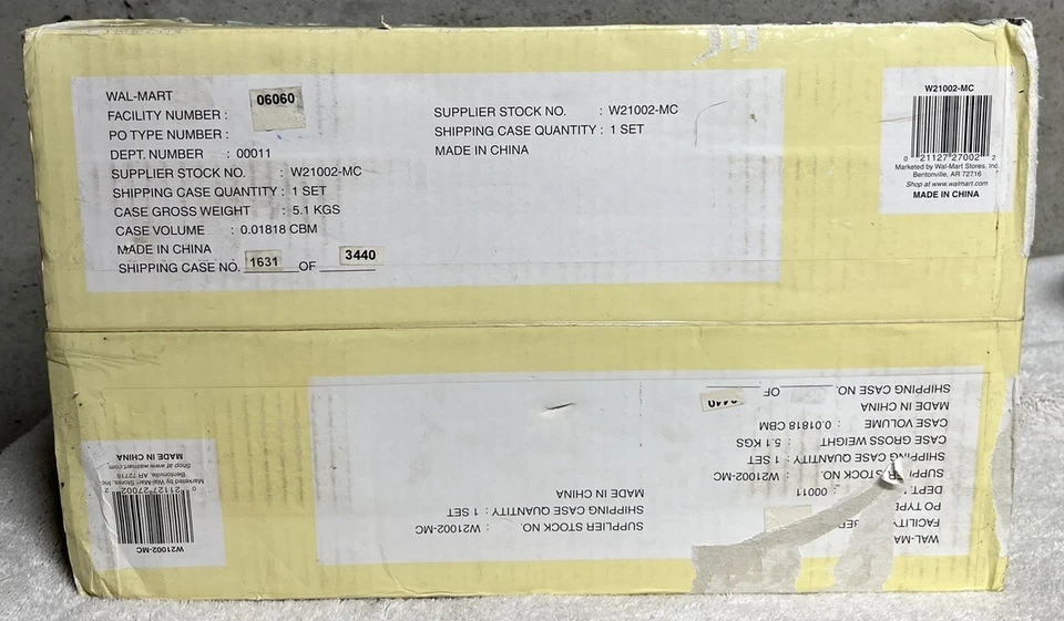 NEW Vintage Mainstays 30" Hugger Multi-Color Rainbow Lighted 3-Speed Ceiling Fan - Image 4 of 4