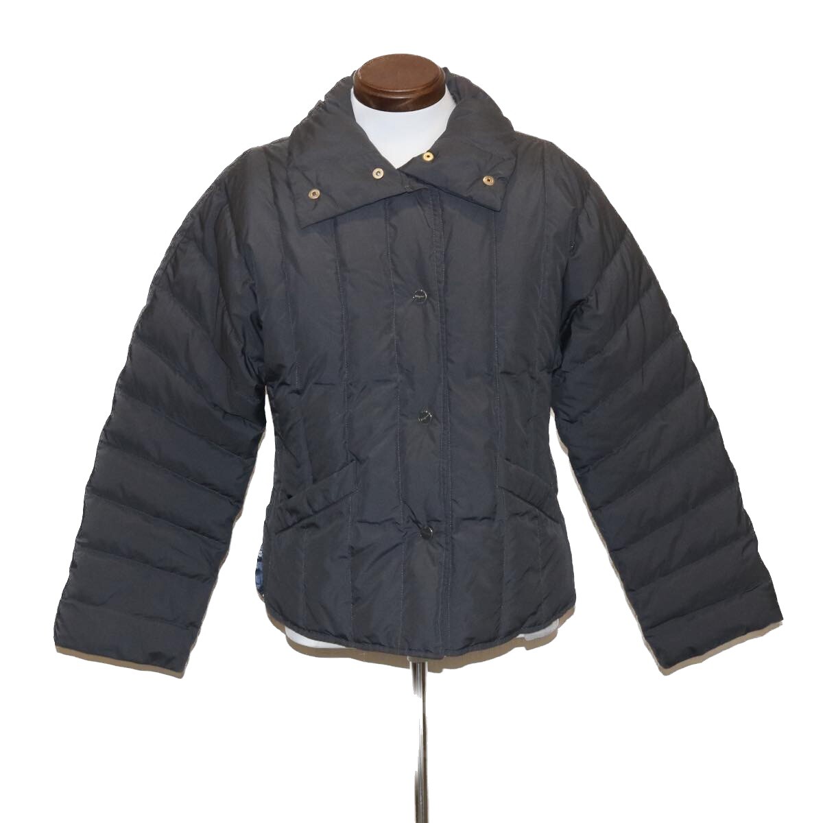 Salvatore Ferragamo Down jacket polyester Gray Auth 35592 | eBay