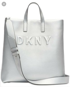 dkny embossed logo bag