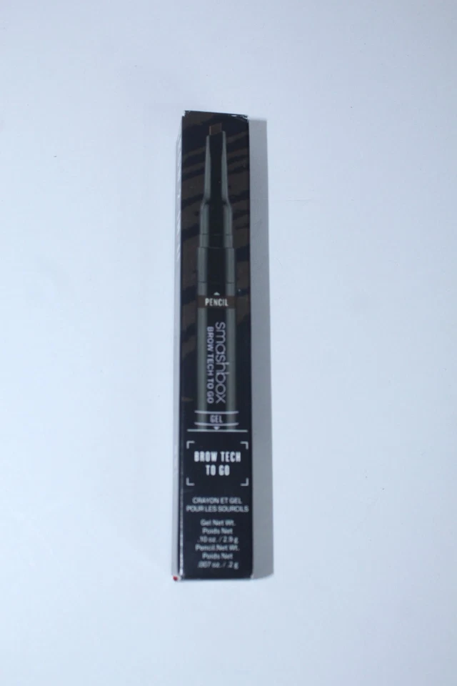 SMASHBOX BROW TECH TO GO PENCIL GEL DARK BROWN NEW in 0.10 OZ - Image 2 of 4