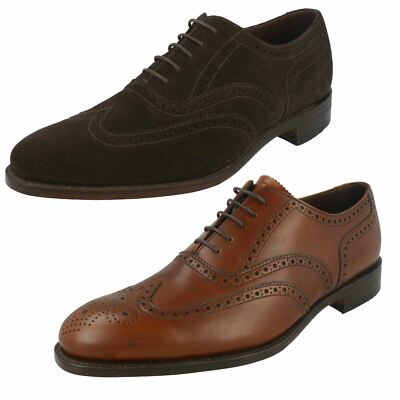Herren Halbschuhe Smart Schnürschuhe Brogue Detail Schuhe Bailey