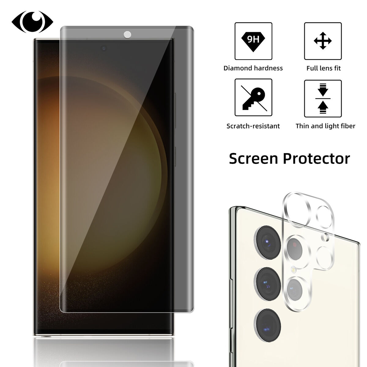 For Glass Samsung Galaxy S23 Ultra Tempered Glass Samsung S22 S23