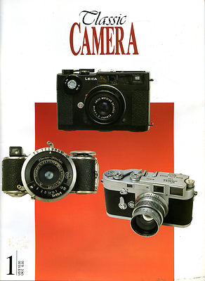 CLASSIC CAMERA MAGAZINE, #1, FEBUARY 1997, RUSSIAN LEICA & CONTAX, NEW / PPD