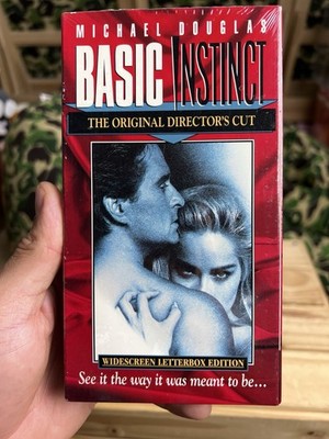 Basic Instinct The Original Director's Cut VHS, 1997 Brand New Sealed
