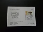 car 125 years of automobile FDC card Germany 2011