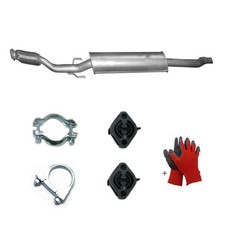 Flex Mittelschalldämpfer + Montagesatz Auspuff für Mini R55 R56 R57 R58 R59 Neu