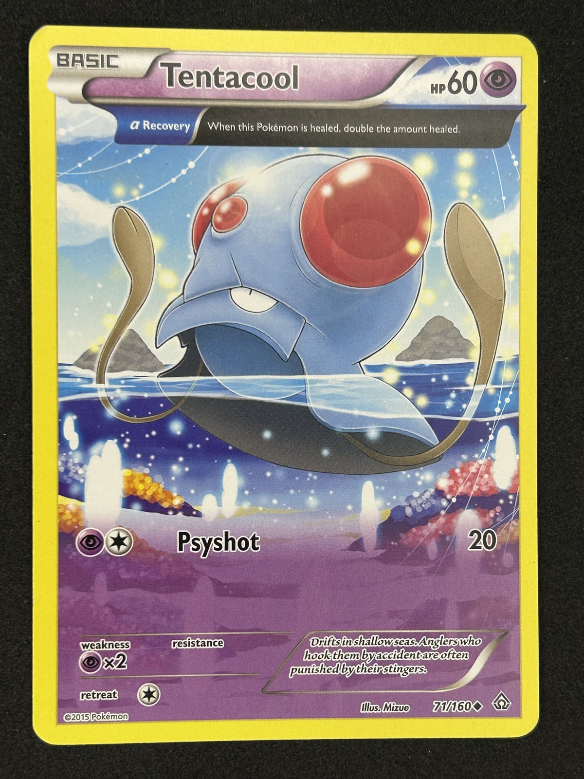 Tentacool (Alpha) Uncommon XY - Primal Clash 71/160 ⭐ LP ⭐