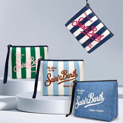 Saint Barth Damen Clutch Clutch Handtasche Summer Paradise Meer Reise