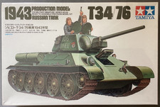 Tamiya 35059 T34/76 1943 Russian Tank 1:35 Scale Military Model Kit 1/35 No. 59