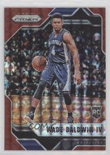 2016-17 Panini Prizm Mosaic Red Wade Baldwin IV #99 Rookie RC d8g