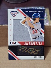 2020 JACK BULGER PANINI TEAM USA AUTOGRAPHED AUTO ROOKIE CARD RC #USJ-JB /84