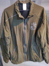 MARINE CORPS MILITARY ISSUE PHYSICAL TRAINING WARM UP JACKET SM/REG VERY GOOD