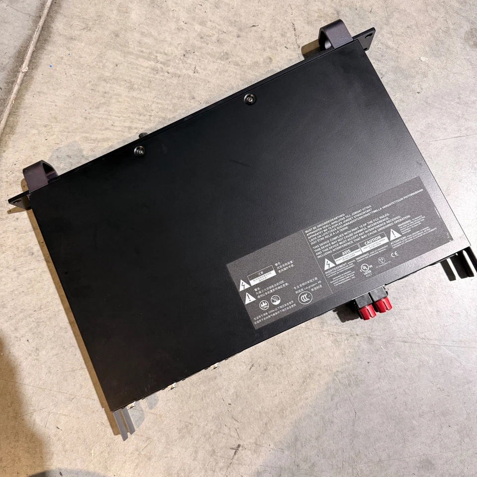 Used 1u Lab Gruppen IDX 1200 Pro PA/DJ/Stage Amplifier IntelliDrive Digital Amp - Image 3 of 4