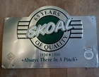 SKOAL Vintage Tin Sign Collector's Item 1999