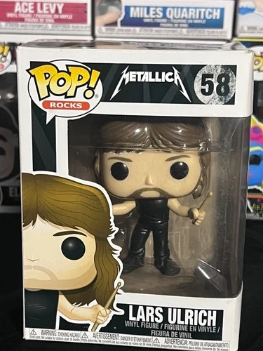 Lars Ulrich Funko Pop Rocks! Metallica Vaulted