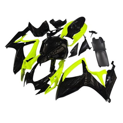 For Fluorescent Yellow Fairings Kit GSXR600 750 2006 2007 K6 Suzuki ABS Bodywork