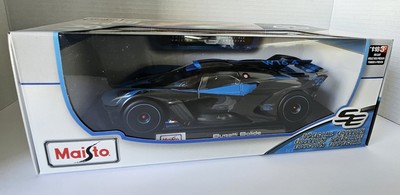 NEW Bugatti Bolide Maisto Diecast Scale 1:18 Black Blue Car Special Edition