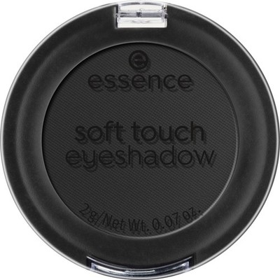 essence cosmetics soft touch eyeshadow Nr. 06 Pitch Black vegan