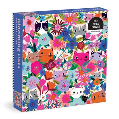 Blooming Cats 500 Piece Family Puzzle | Tara Lilly | Spiel | Englisch | 2025