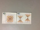Two Israel fdc with SS and four bisect stamps from SS