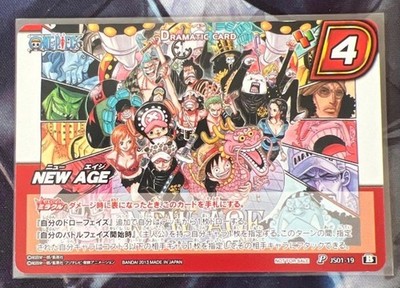 NEW AGE One Piece Promo Japanese TCG Miracle Battle Carddass card JS01-19
